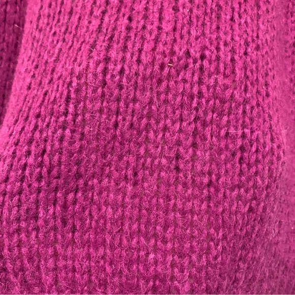 Sessun Mairena magenta Aplaca blend sweater size medium - Picture 4 of 8